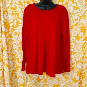 American sweetheart red long sleeve shirt